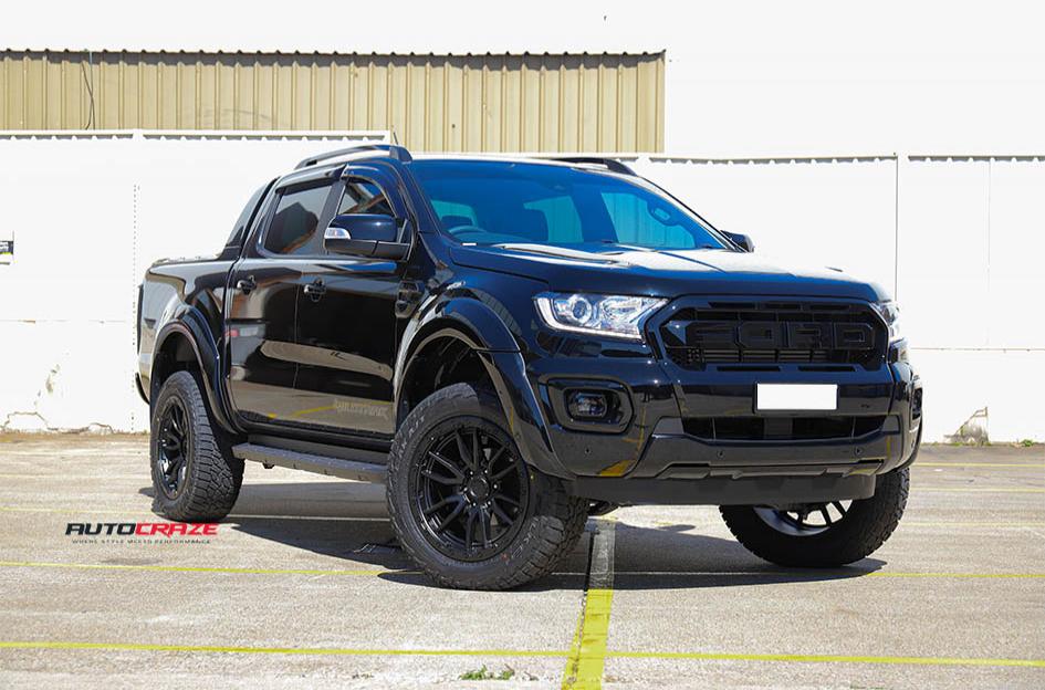 FORD RANGER REBEL MATTE BLACK